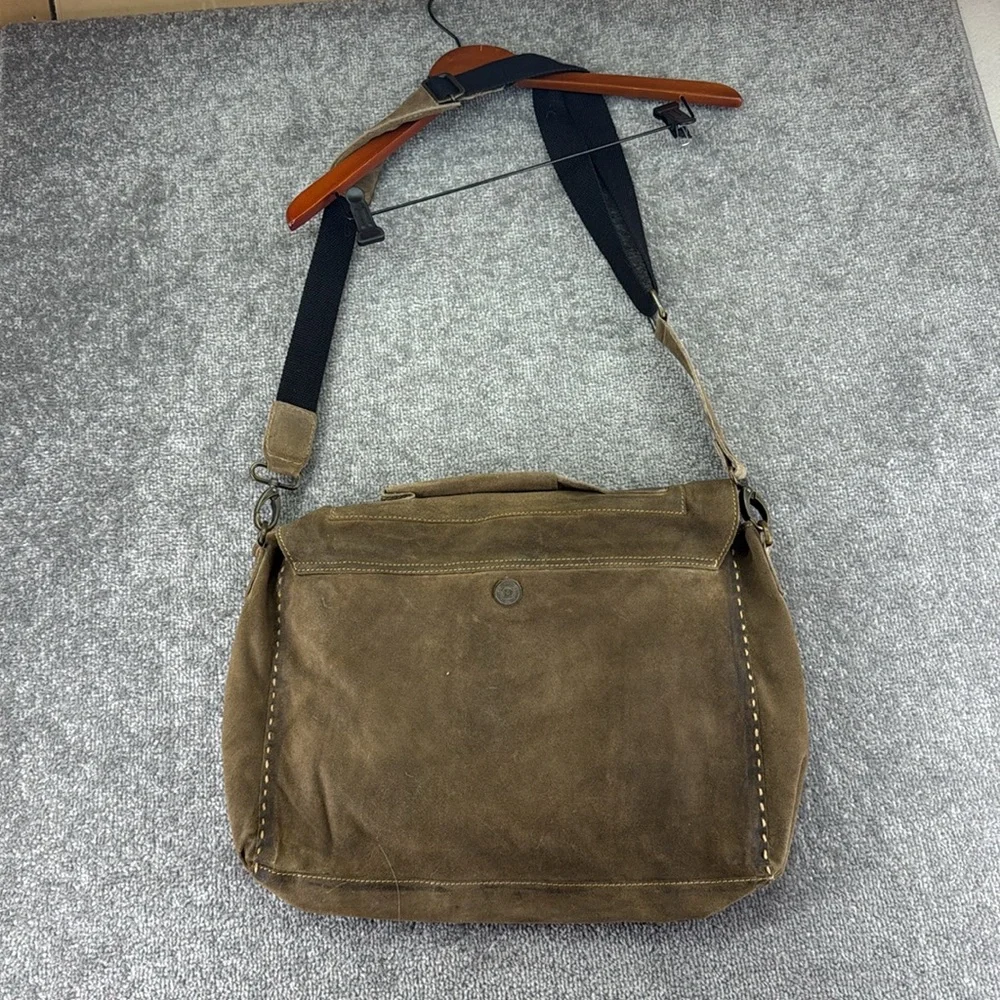 Durango Leather Co Brown Tan Messenger Bag Crossbody Laptop Work